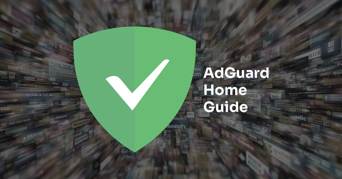 AdGuard Home setup guide illustration